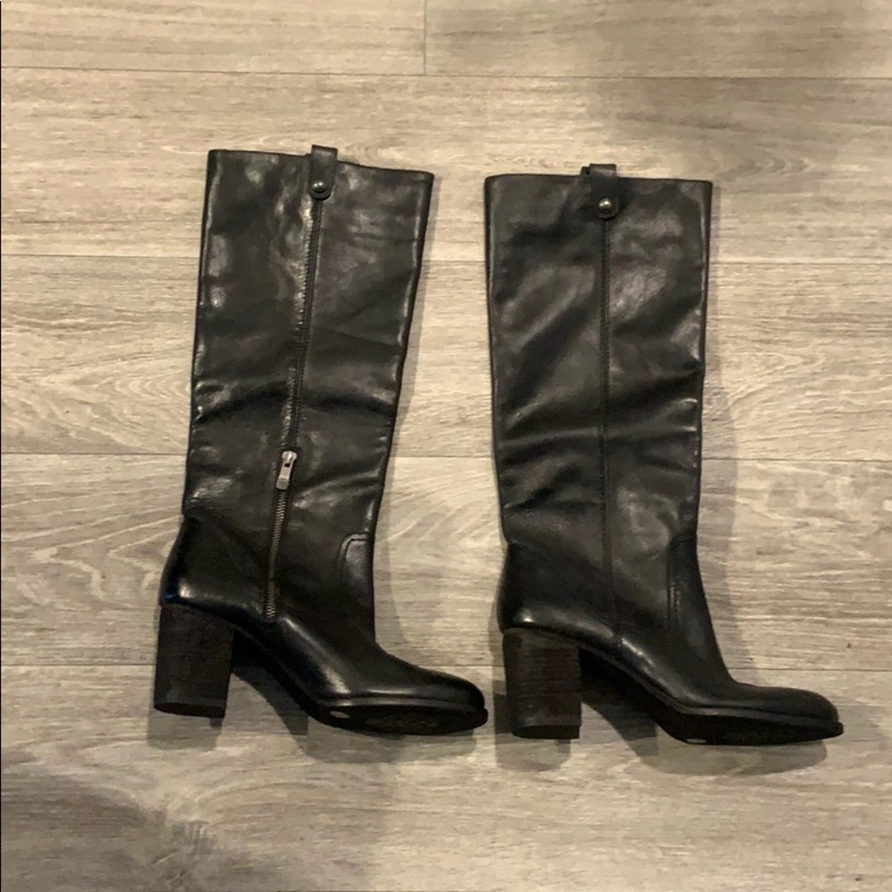 Vince Camuto leather  riding boots